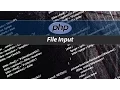 File Input - PHP