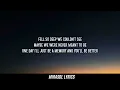 Matt Hansen - better off without me (Lyrics)