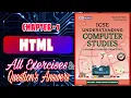Computer Class 7 Chapter 7 unit 1 HTML Advanced features List and Image All exercises