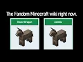People are vandalising the Minecraft Fandom Wiki and it s hilarious