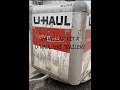 How much can you fit in a 5x8 U Haul Trailer Review
