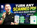 Turn Any Scanned PDF Into an AI-Ready Report UPDF Workflow