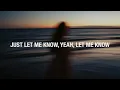 Lost Frequencies, Declan J Donovan - Just Wanna Know (Lyrics)