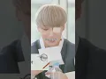hongjoong cried while reading a letter from his parents #hongjoong #ateezshorts #8makes1team
