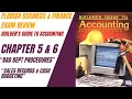 Builder s Guide To Accounting Chapter 5 6 Review for the Florida Business Finance Exam