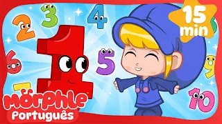 Mila e Morphle Aprendem a Contar até 10! 🔢🍦| Morphle em Português | Desenhos em Portugues