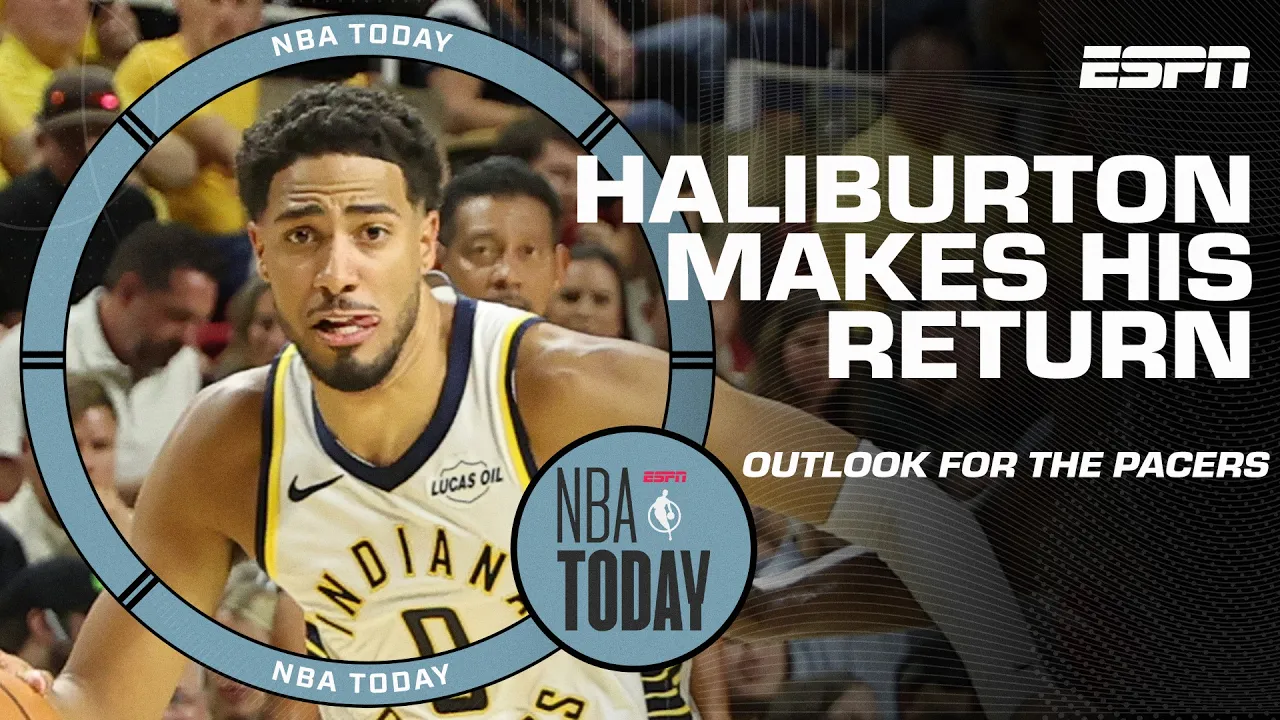 Takeaways from Tyrese Haliburton's return from torn right Achilles 👀 | NBA Today