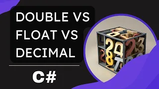 Difference between double float and decimal data types C