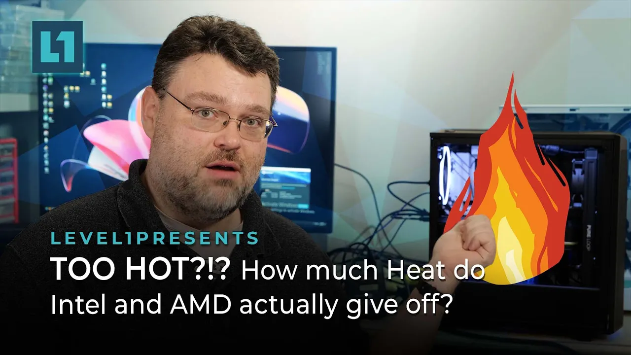 Too Hot? How much Heat Do Intel and AMD Actually give off?