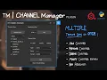 TM Channel Manager - Substance Painter Plugin Python