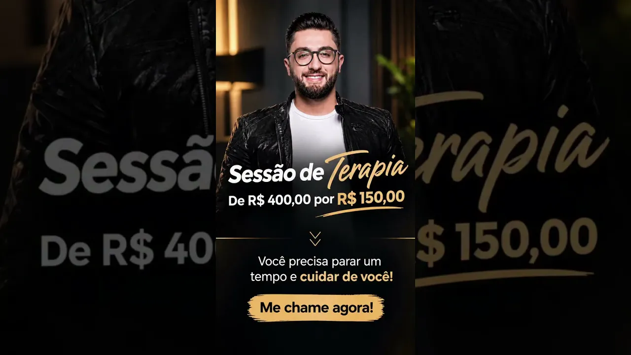 Sessão de terapia comigo!