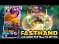 Download Lagu LING FASTHAND SUPER AGGSRESSIVE CARRY THE TEAM TO GET PERFECT WIN | Ling Gameplay Mobile Legends