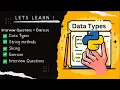 Python Data Types Exercise and Interview Questions Lets Learn