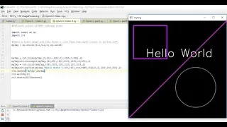 OpenCV - Creating Basic Shapes