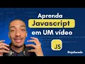 Aprenda JAVASCRIPT em UM curso com exercicios