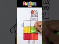 How to Draw the Numberblocks SEVEN - 7 Easy Art for Toddlers Kids