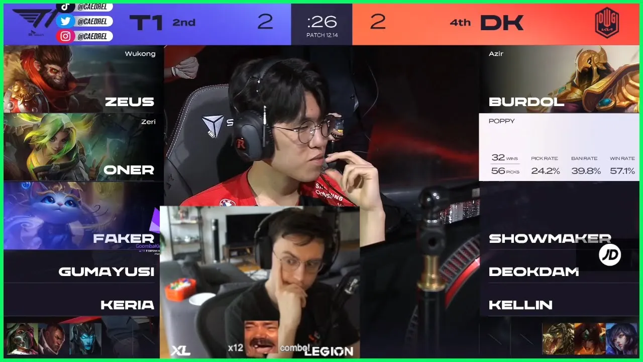 Caedrel Malds Over DK Not Picking Yuumi