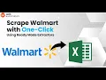 How to Scrape Walmart Product details no code 2024