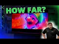 Optimal Viewing Distance For A TV What Size Is Best For Me