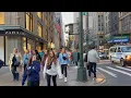 NYC Walk 5th Avenue from Apple Store to Bryant Park Back April 2023