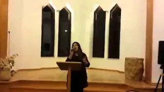 ترنيمة انا هرجعلك من تاني للمرنمة روزان عبدالله كنيسة وارسالية نبع المحبه الناصره الرينه دندنها