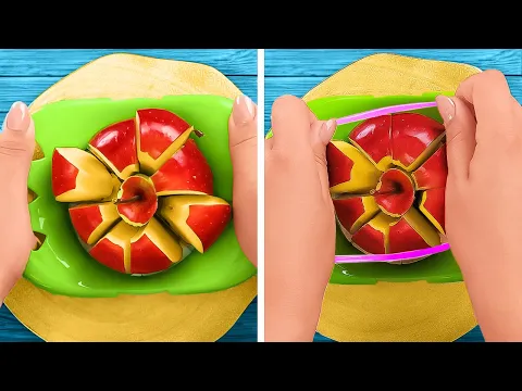 Download MP3 Effortless Ways to Cut and Peel Fruits \u0026 Veggies! 🍎🔪