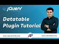jQuery Datatable Plugin Tutorial jQuery for Beginners
