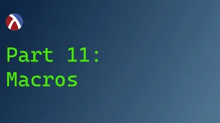 Racket Programming Part 11 Macros