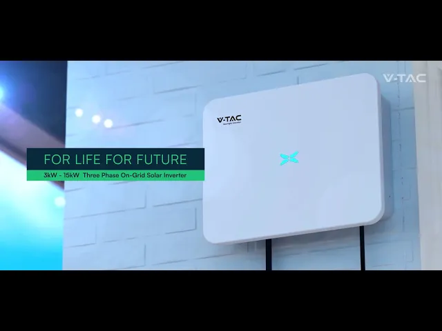 10 KW kolmefaasiline võrgu sertifitseeritud (VT-6610310) inverter. Kümneaastane garantii. IP66