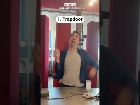 BBC Learning English does the 'trapdoor' trend! Can you guess the last one?  #shorts