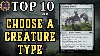 MTG TOP 10 Cards That Work With Any Creature Type Magic the Gathering