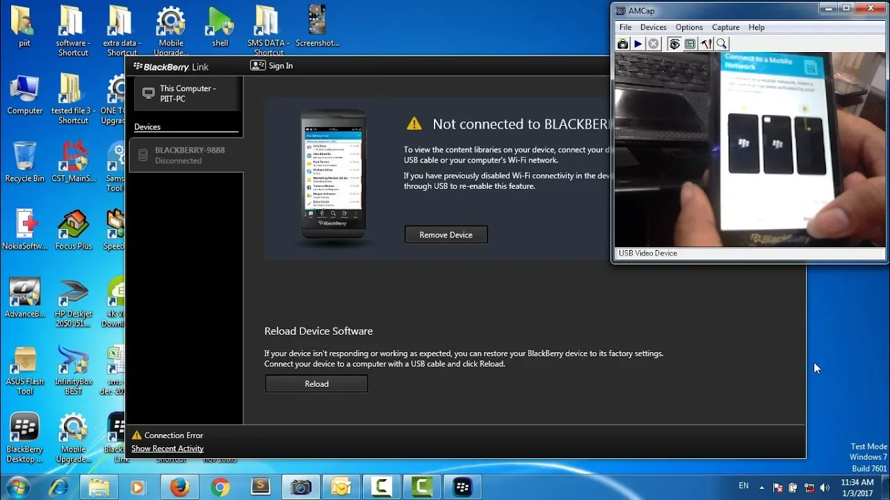 Blackberry Desktop Software ultima version. 