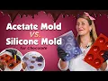SILICONE MOLDS VS 3-PART ACETATE MOLDS Which one is better DIY Chocolate Treats