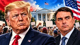 PARTIDO DEMOCRATAS E AMERICANOS SE REVOLTAM COM TRUMP POR RECEBER FLÁVIO BOLSONARO APÓS FUGA