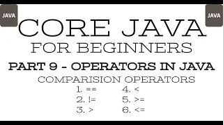 Part 9 - Core Java