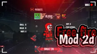 تحميل فري فاير 2D Mini Miltya Mod Free Fire من ميديا فاير 
