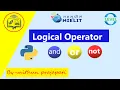 What is Logical Operators in Python Hindi By - Prajapati