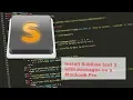 how to setup mac for web development sublime text 3 packages installation