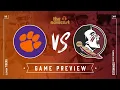 Florida State at Clemson and Prediction