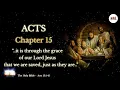 The Holy Bible Acts 15 The Council at Jerusalem Bible NIV