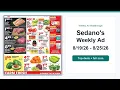 Sedano s Weekly Ad 26 - 26 Top Deals