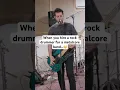 When you hire a rock drummer for a metalcore band…🙄 #metal #metalcore