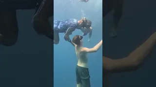 Freedive DROWNING close call. #freediving #sailing #travel #livingonacatamaran #sailboat #boat