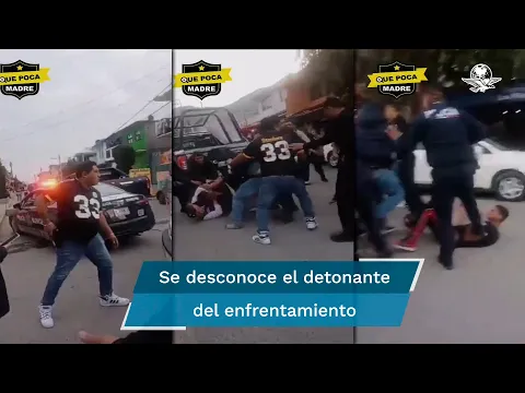 Download MP3 “Nos están apuntando con las pistolas”, policías de Ecatepec se enfrentan contra civiles