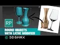 3DSMax Round Objects using Lathe Modifier