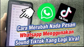 whatsapp tutorial how to change your whatsapp message tone using the viral tiktok song of 2025