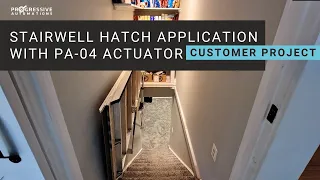 Transforming a Stairwell into a Dual-Purpose Pantry with Hidden Basement Access