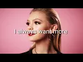 Jordyn Jones - More ( Lyrics )