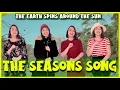 Lagu Seasons song for kids HD || Summer, Autumn, Winter, Spring song for children || English Weather Song