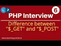 Difference between - GET and